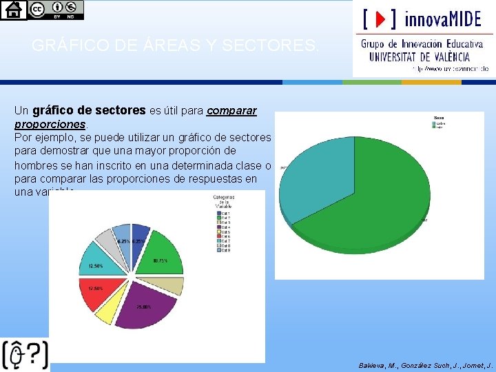 GRÁFICO DE ÁREAS Y SECTORES. Un gráfico de sectores es útil para comparar proporciones.