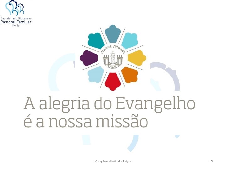 Vocação e Missão dos Leigos 15 Vocação e Missão dos Leigos 15