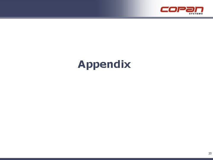 Appendix 20 Appendix 20