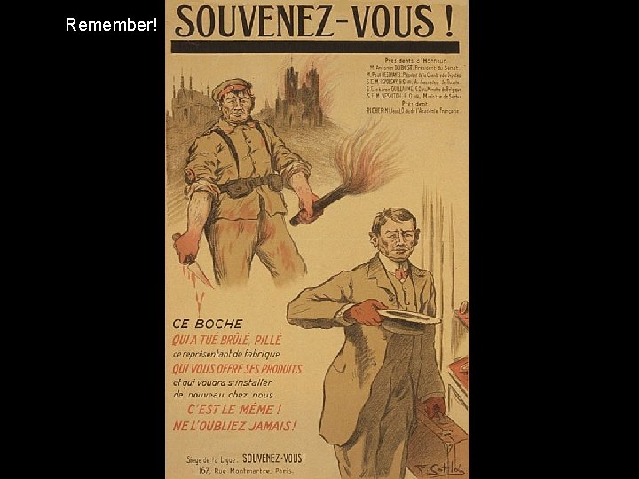 Remember! Remember!