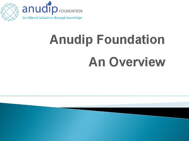 Anudip Foundation An Overview 