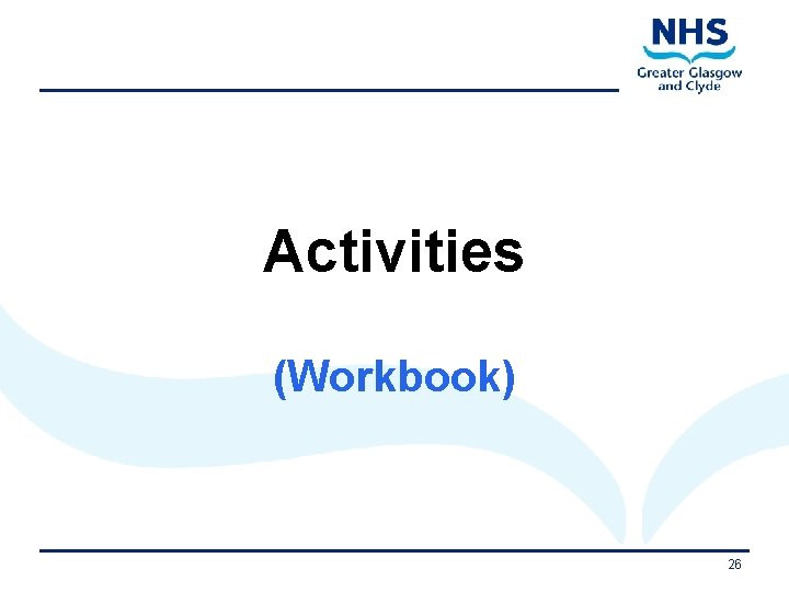 Activities (Workbook) 11/9/2020 26 