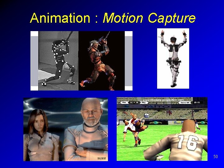 Animation : Motion Capture 50 