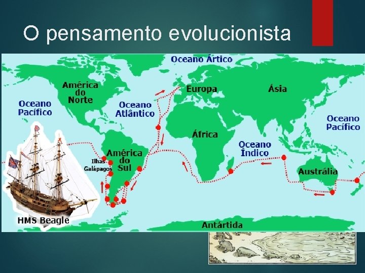 Charles Darwin O pensamento evolucionista Quem foi? Por quem foi influenciado? Por onde andou?