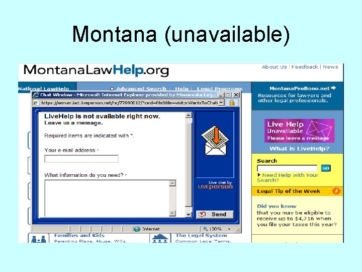 Montana (unavailable) 