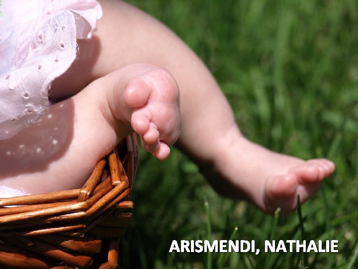 ARISMENDI, NATHALIE 