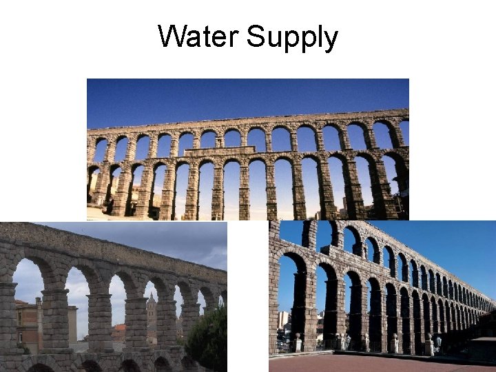 Water Supply 