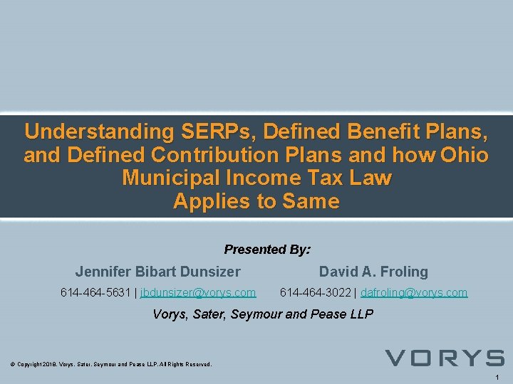 Understanding SERPs, Defined Benefit Plans, and Defined Contribution Plans and how Ohio Municipal Income