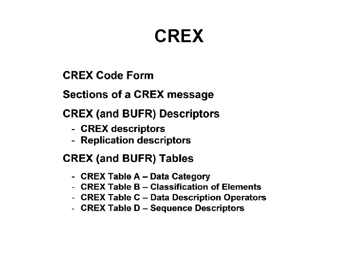CREX 