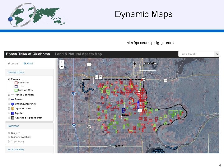  Dynamic Maps http: //poncamap. sig-gis. com/ 4 