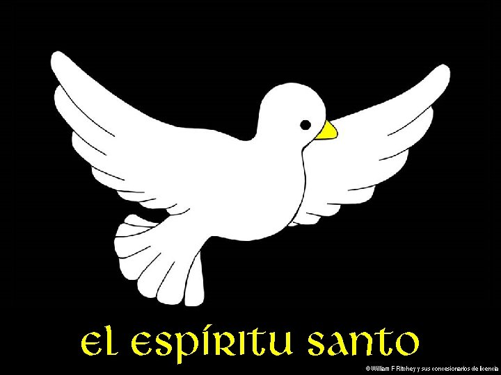 El espíritu santo © William F Ritchey y sus concesionarios de licencia 