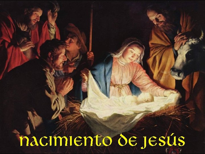 Nacimiento de Jesús 