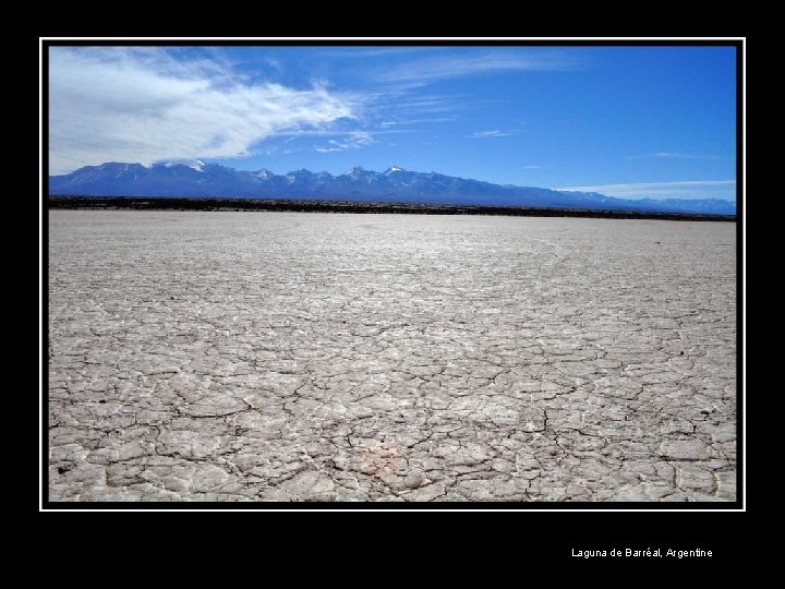 Laguna de Barréal, Argentine 