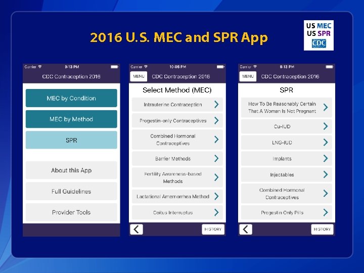 2016 U. S. MEC and SPR App 