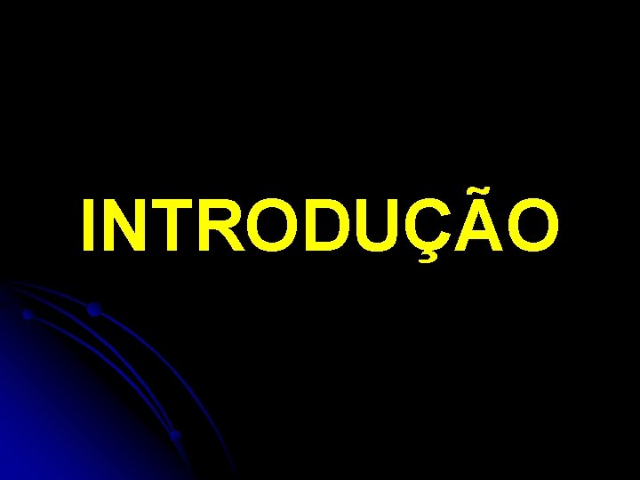 INTRODUÇÃO INTRODUÇÃO