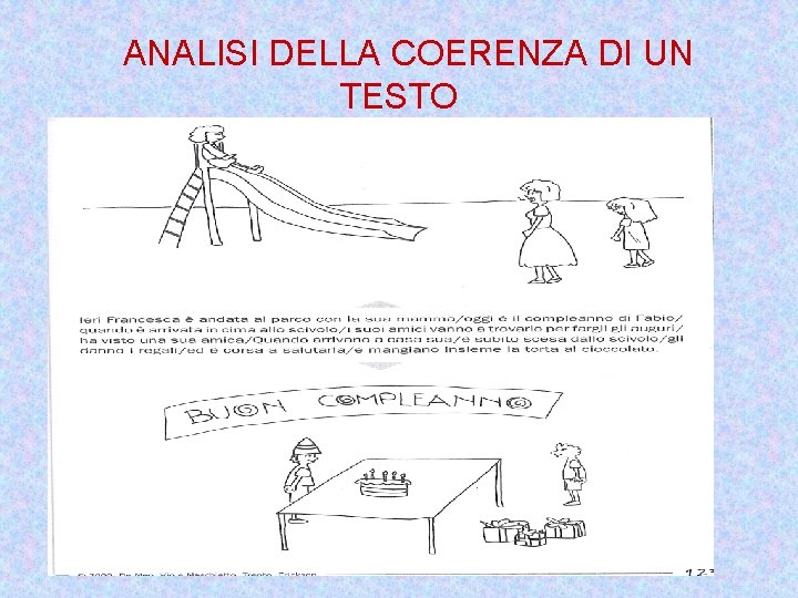 ANALISI DELLA COERENZA DI UN TESTO 