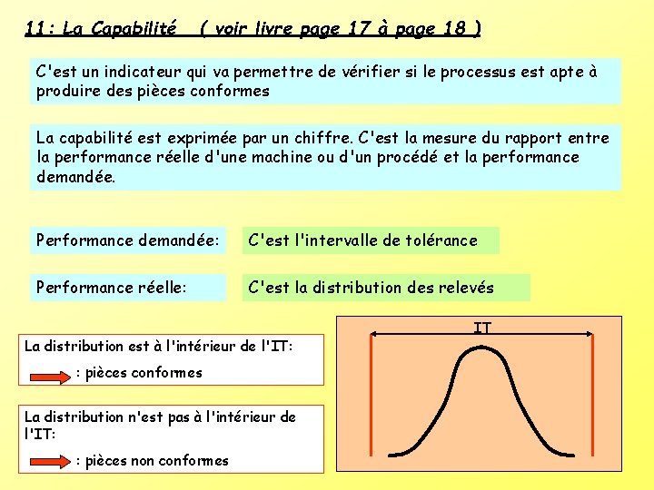 11: La Capabilité ( voir livre page 17 à page 18 ) C'est un