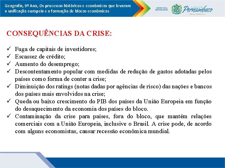 Geografia, 9º Ano, Os processos históricos e econômicos que levaram a unificação europeia e