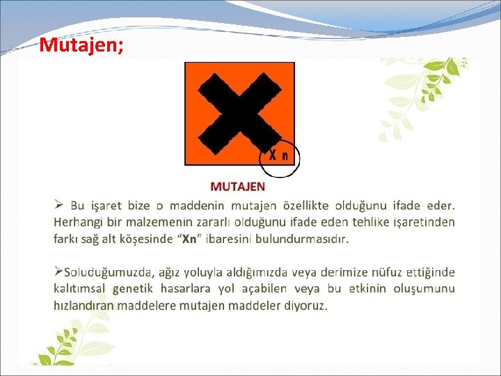 Mutajen; 