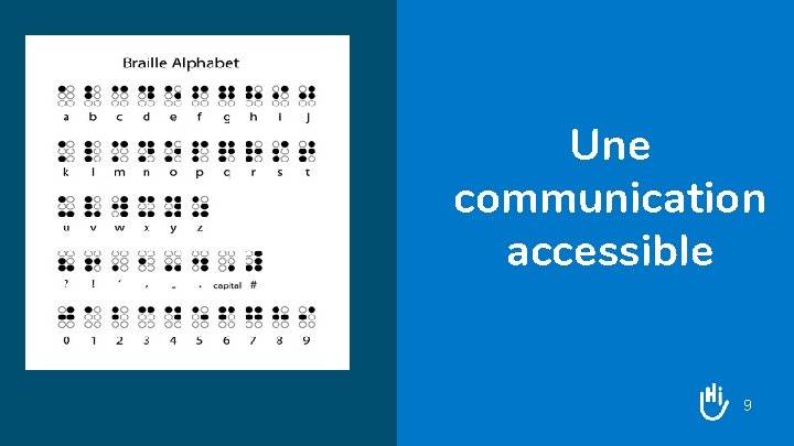 Une communication accessible 99 