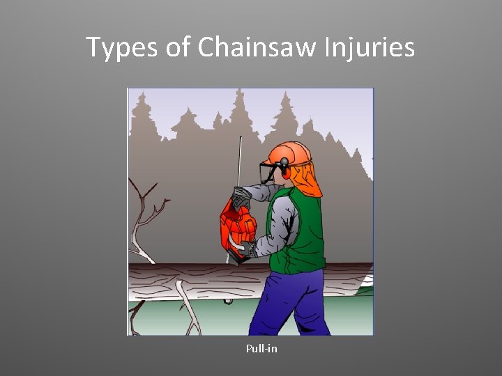 Types of Chainsaw Injuries Pull-in 