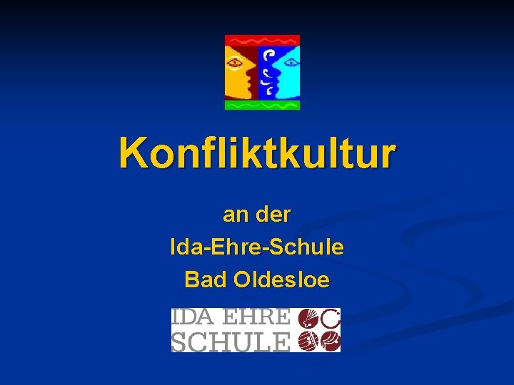 Konfliktkultur an der Ida-Ehre-Schule Bad Oldesloe 