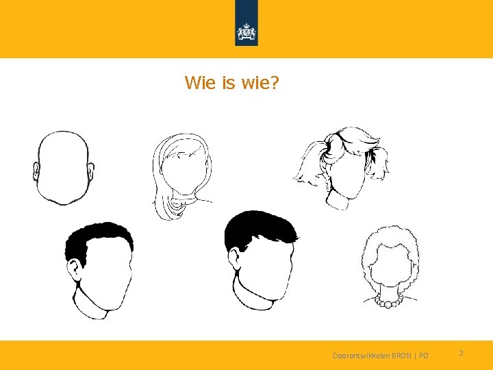 Wie is wie? Doorontwikkelen BRON | PO 2 