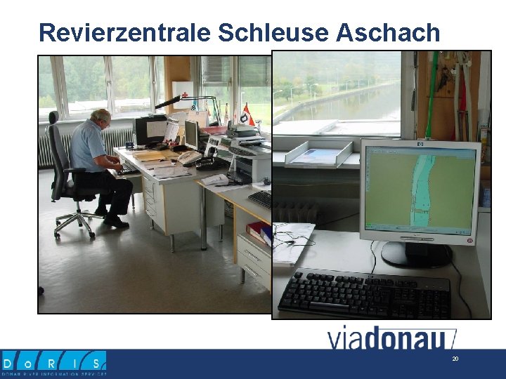 Revierzentrale Schleuse Aschach 20 