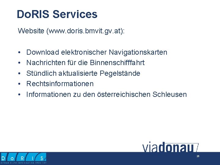 Do. RIS Services Website (www. doris. bmvit. gv. at): • • • Download elektronischer