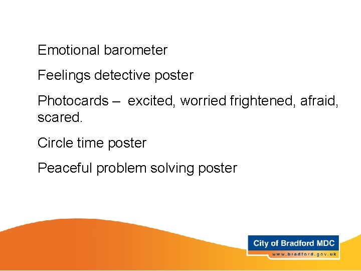 Resources Year 5 and 6 Emotional barometer Feelings detective poster Photocards – excited, worried