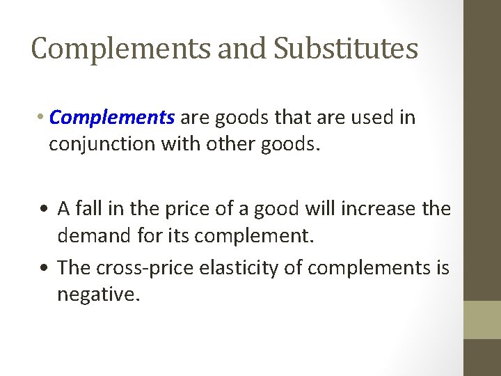 Elasticity Supply Demand and Government Policy Microeconomics Lecture