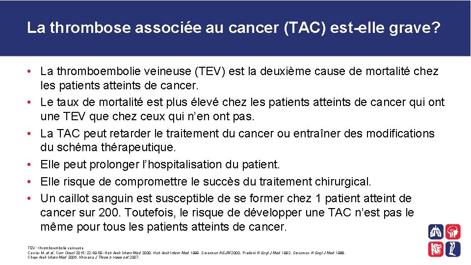 Savoir reconnatre la thrombose associe au cancer Divulgation — free download