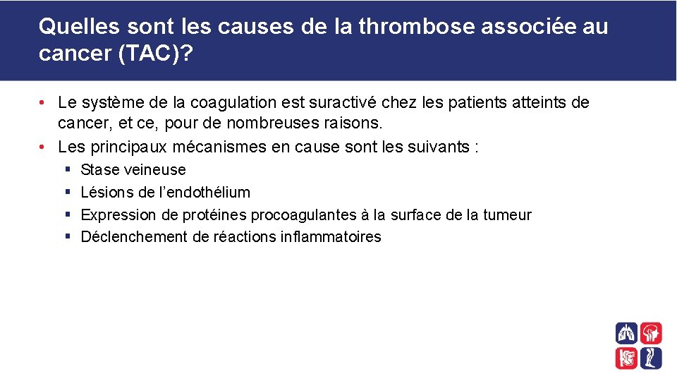 Savoir reconnatre la thrombose associe au cancer Divulgation — free download