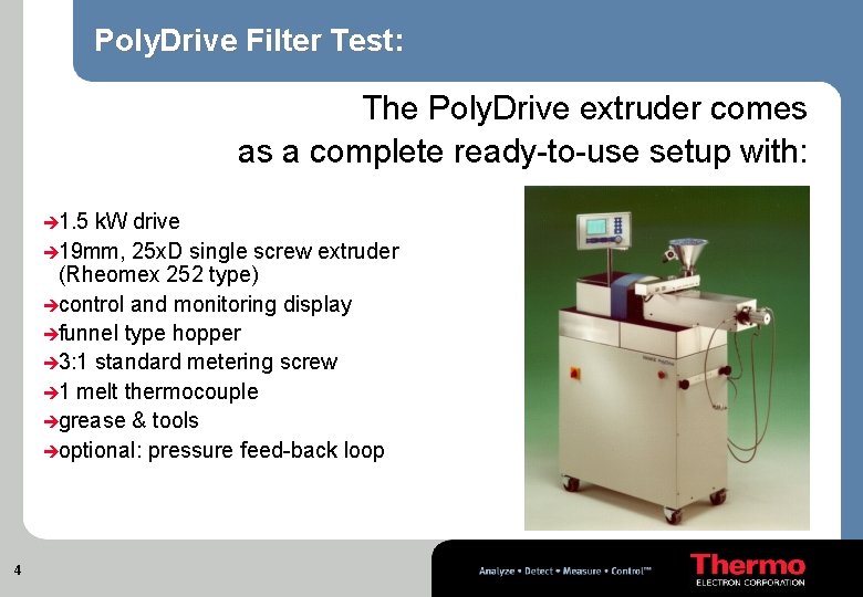 Poly. Drive Filter Test: The Poly. Drive extruder comes as a complete ready-to-use setup