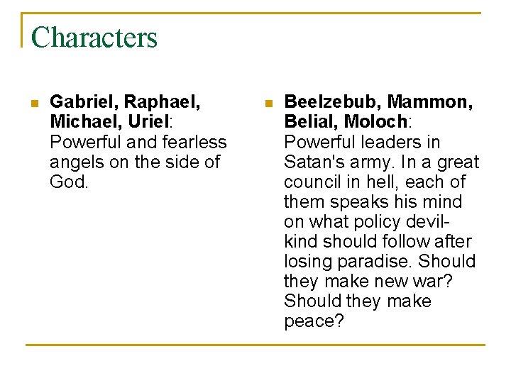 Characters n Gabriel, Raphael, Michael, Uriel: Powerful and fearless angels on the side of Characters n Gabriel, Raphael, Michael, Uriel: Powerful and fearless angels on the side of