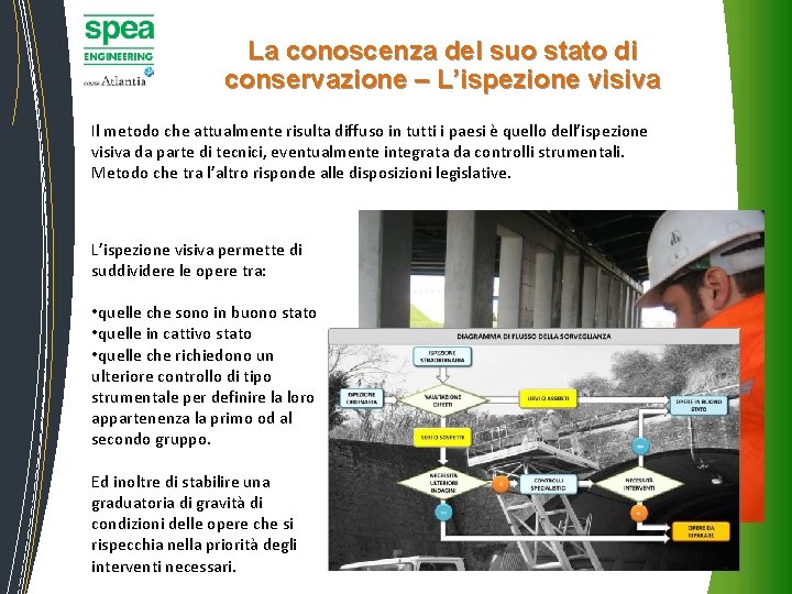La conoscenza del suo stato di conservazione – L’ispezione visiva Il metodo che La conoscenza del suo stato di conservazione – L’ispezione visiva Il metodo che