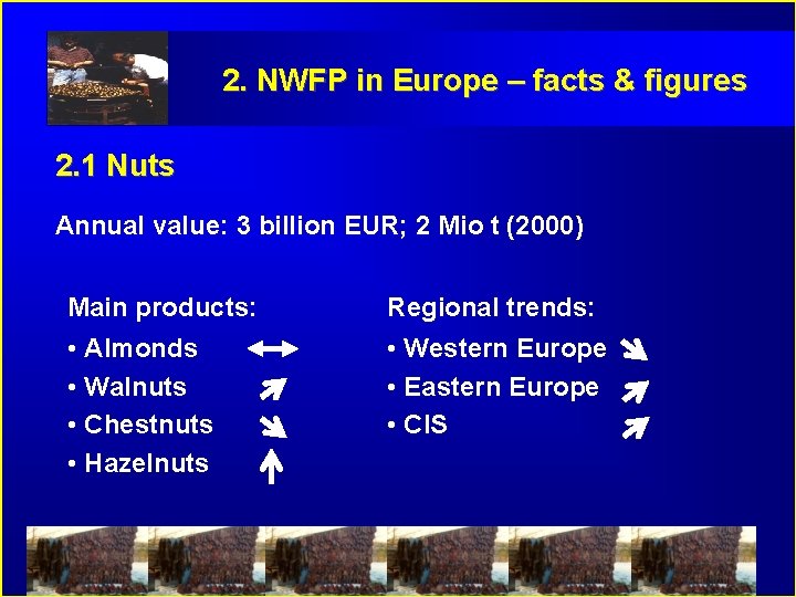 2. NWFP in Europe – facts & figures 2. 1 Nuts Annual value: 3