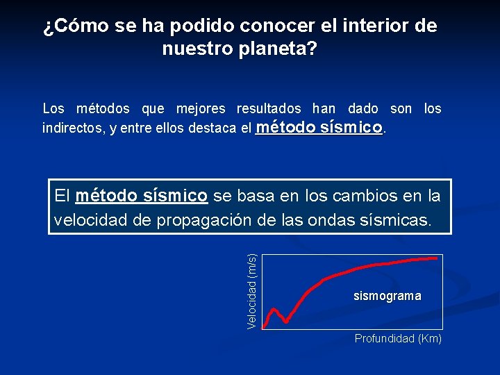 ¿Cómo se ha podido conocer el interior de nuestro planeta? Los métodos que mejores