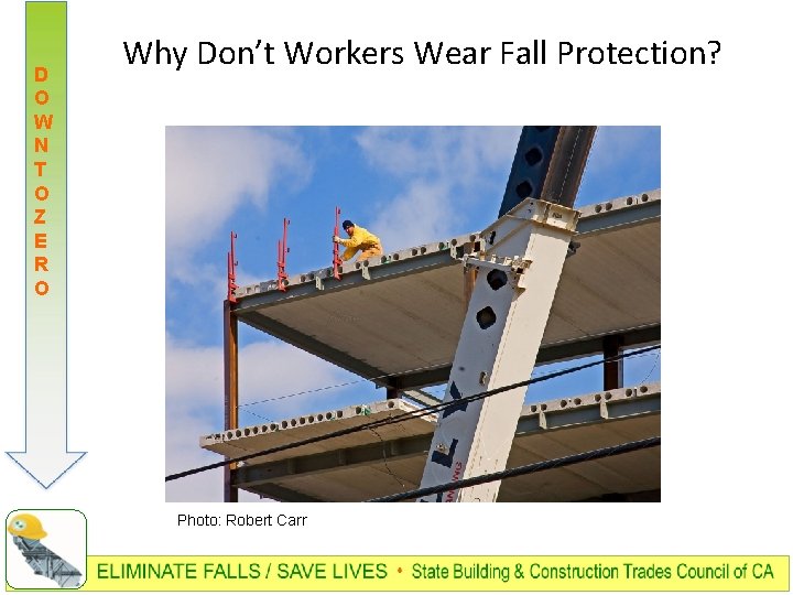 D O W N T O Z E R O Why Don’t Workers Wear