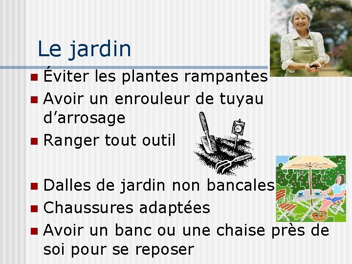 Le jardin Éviter les plantes rampantes n Avoir un enrouleur de tuyau d’arrosage n