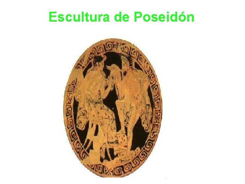 Escultura de Poseidón 