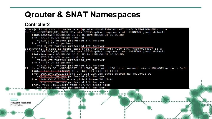 Qrouter & SNAT Namespaces Controller 2 15 