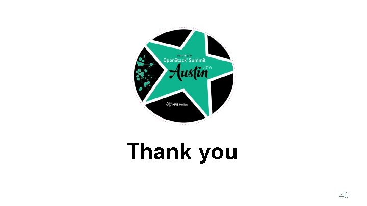 Thank you 40 