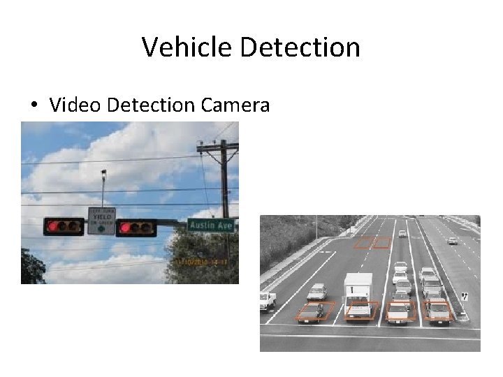 Vehicle Detection • Video Detection Camera Vehicle Detection • Video Detection Camera