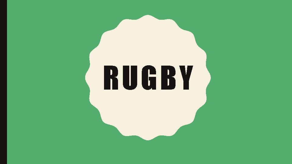 RUGBY 