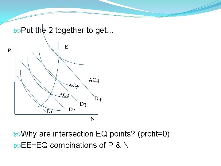 Put the 2 together to get… E P AC 4 AC 3 AC Put the 2 together to get… E P AC 4 AC 3 AC