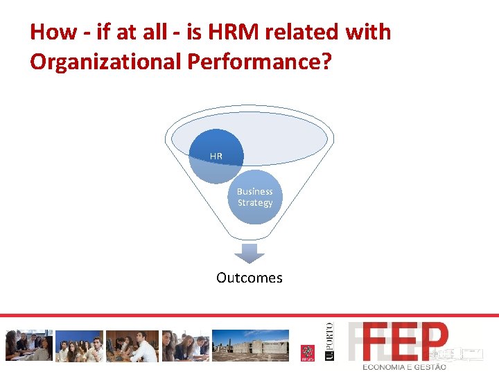 How - if at all - is HRM related with Organizational Performance? HR Business