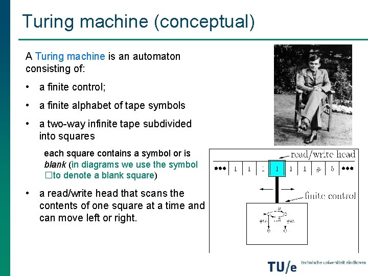 Fundamentals of Informatics Lecture 3 Turing Machines Bas
