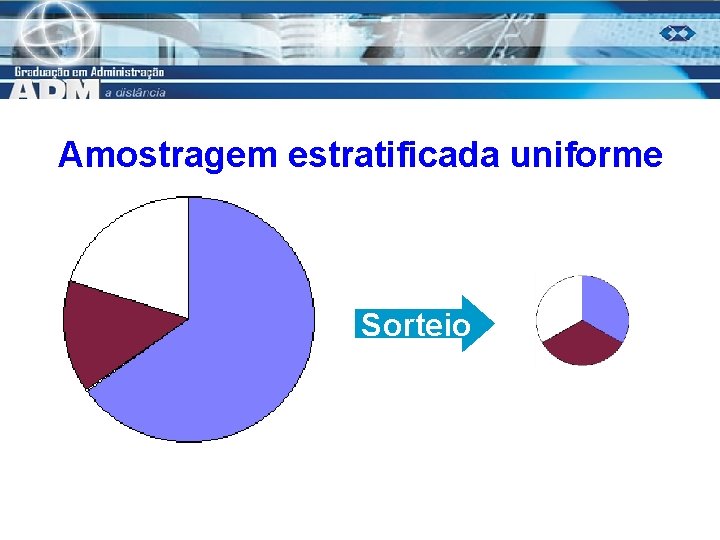 Amostragem estratificada uniforme Sorteio 18 