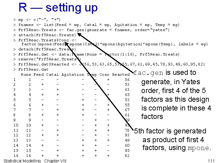 R — setting up > > > mp <- c("-", "+") fnames <- list(Feed R — setting up > > > mp <- c("-", "+") fnames <- list(Feed